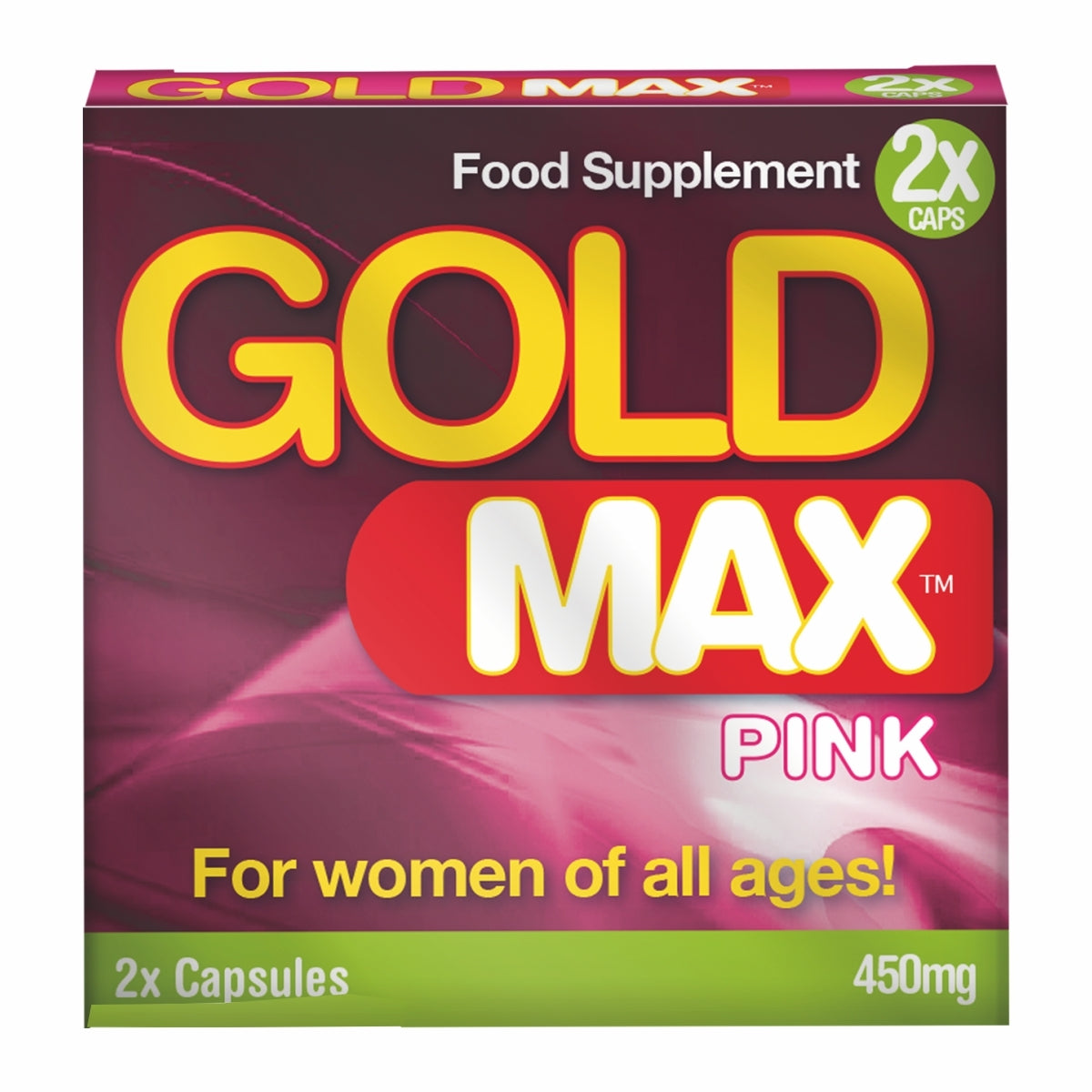GoldMAX PINK X2 - Female Libido Booster