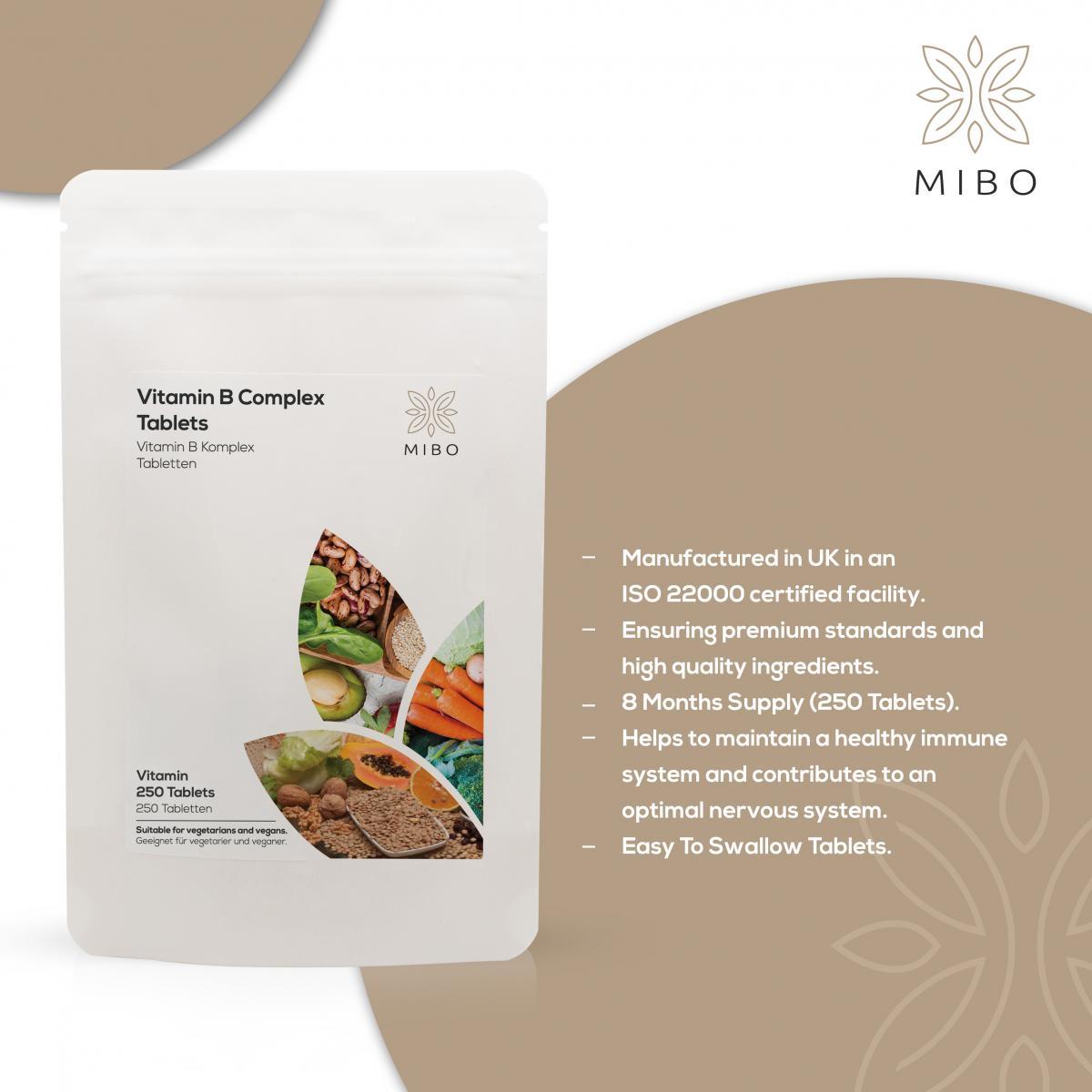 MiBo Optimise Bundle - Maca Root 2500mg + Vitamin B Complex + Vitamin K2 MK-9 500mcg