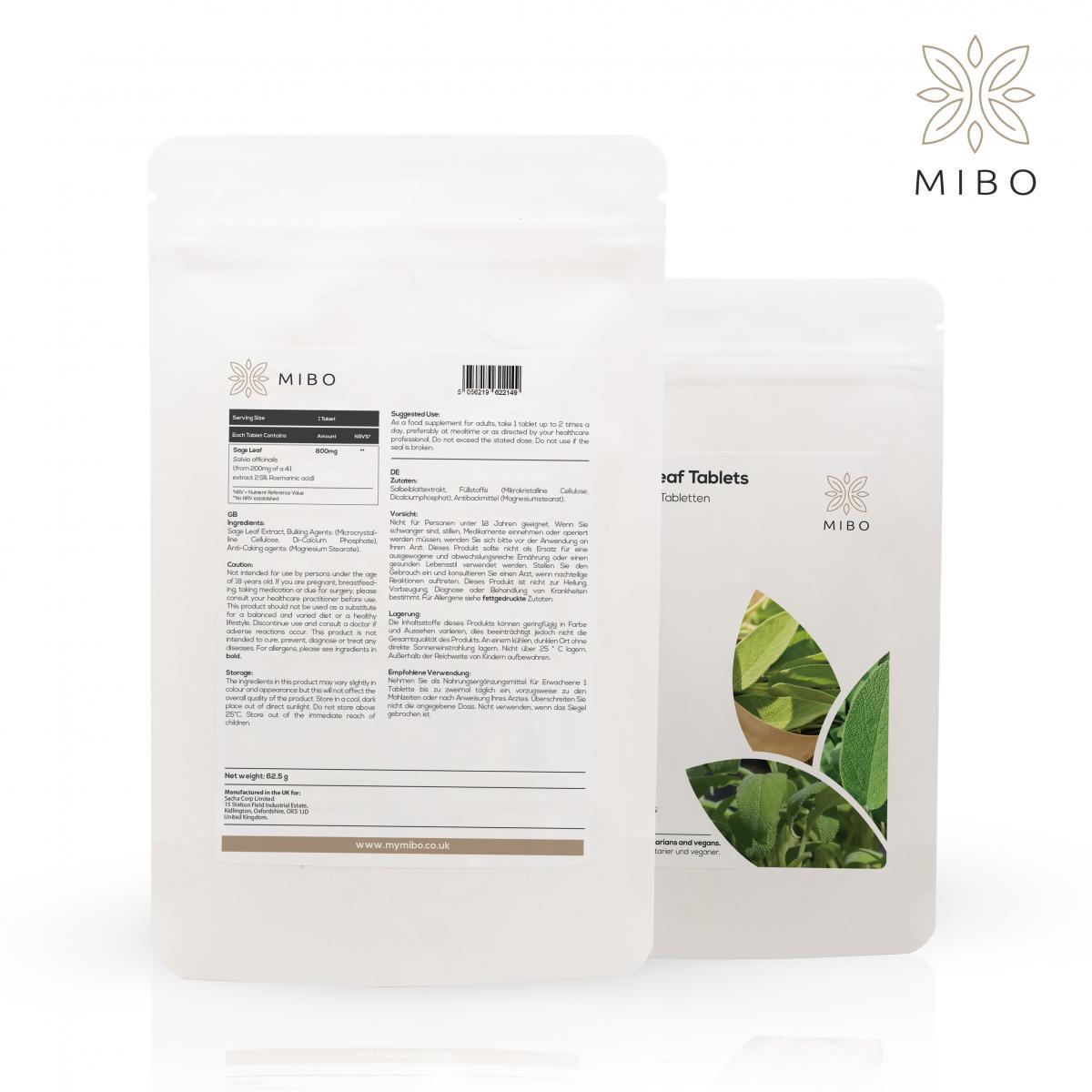 MiBo RnR Bundle - 5-HTP 50mg + Sage Leaf 800mg