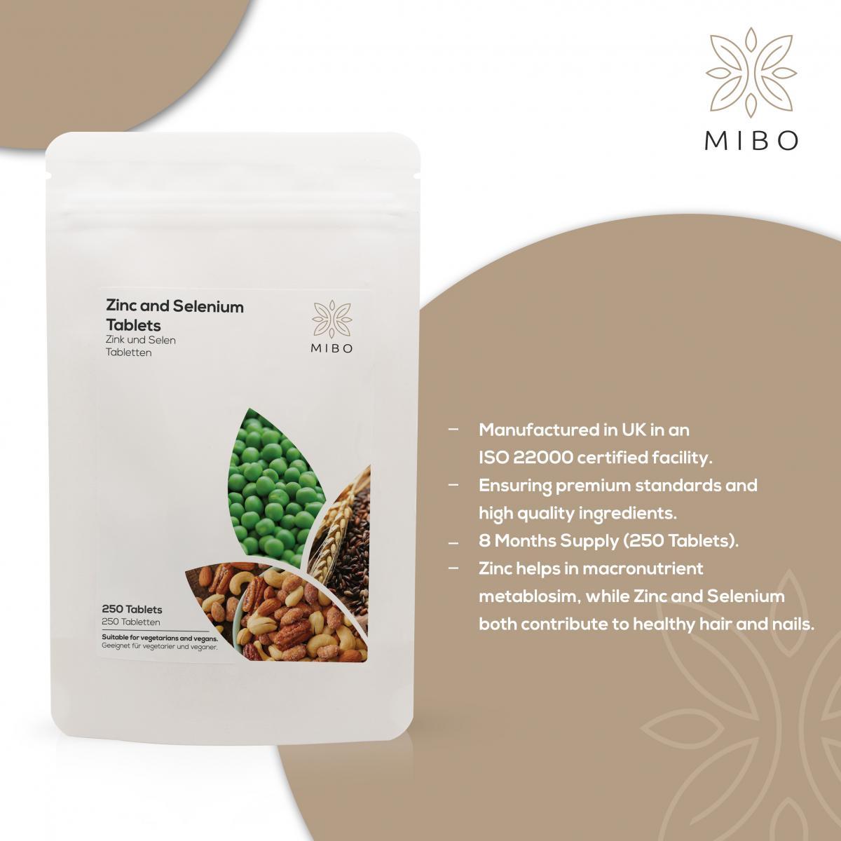 MiBo Immune Bundle - Zinc 15mg and Selenium 200mcg + Vitamin C 1000mg