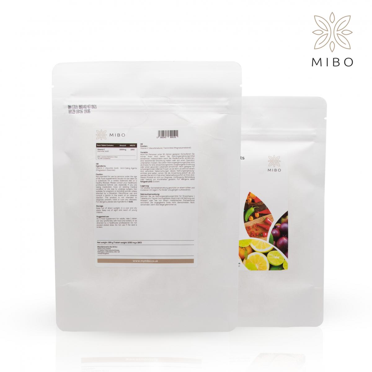 MiBo Immune Bundle - Zinc 15mg and Selenium 200mcg + Vitamin C 1000mg