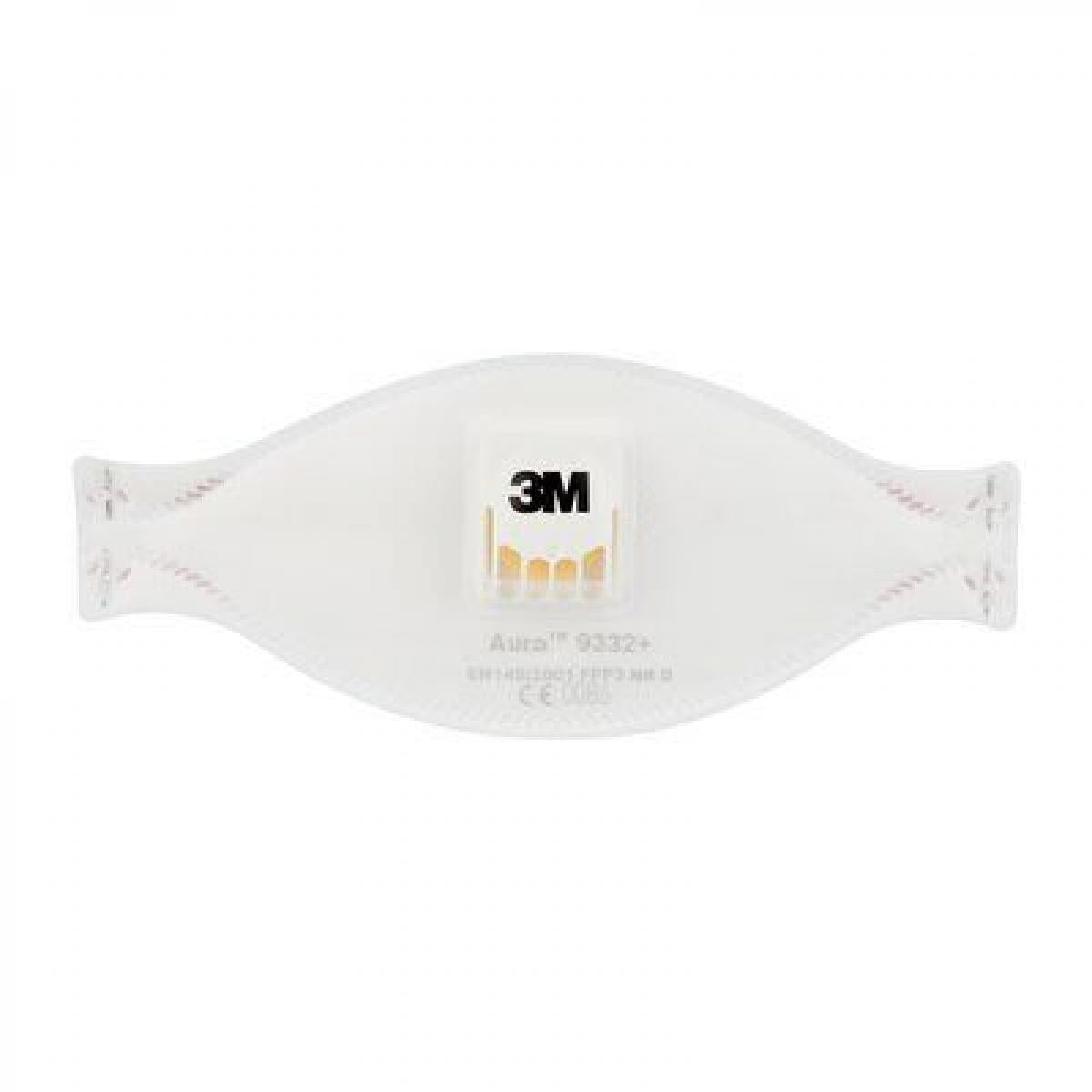 3M Face Mask Aura Disposable Respirator - FFP3 - Valved 9332+