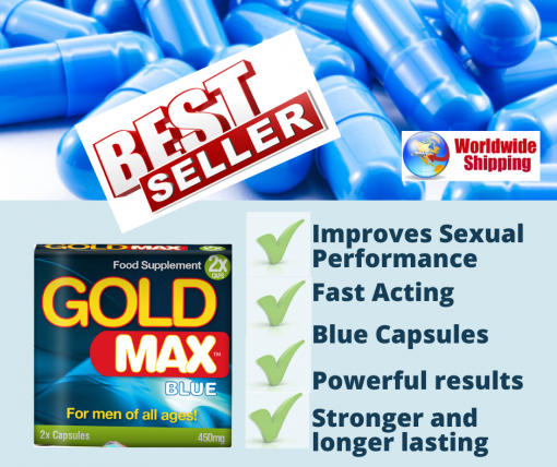 GoldMAX – BLUE 2 pack