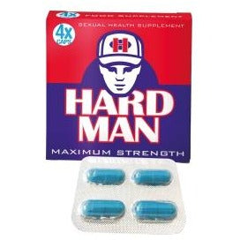 HARD MAN x4 - Male Sex Enhancer Supplement