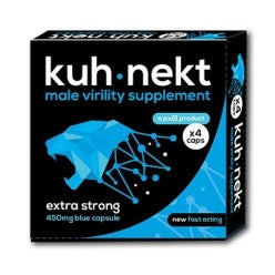 Kuh-Nekt Male X4 Penis Erection Performance Capsule - Male Virility Supplement - Male Enhancement Libido Booster Supplement